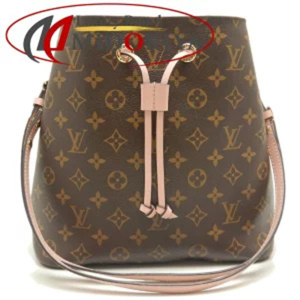 LOUIS VUITTON Monogram NeoNoe Shoulder Bag Rose Pink Poudre